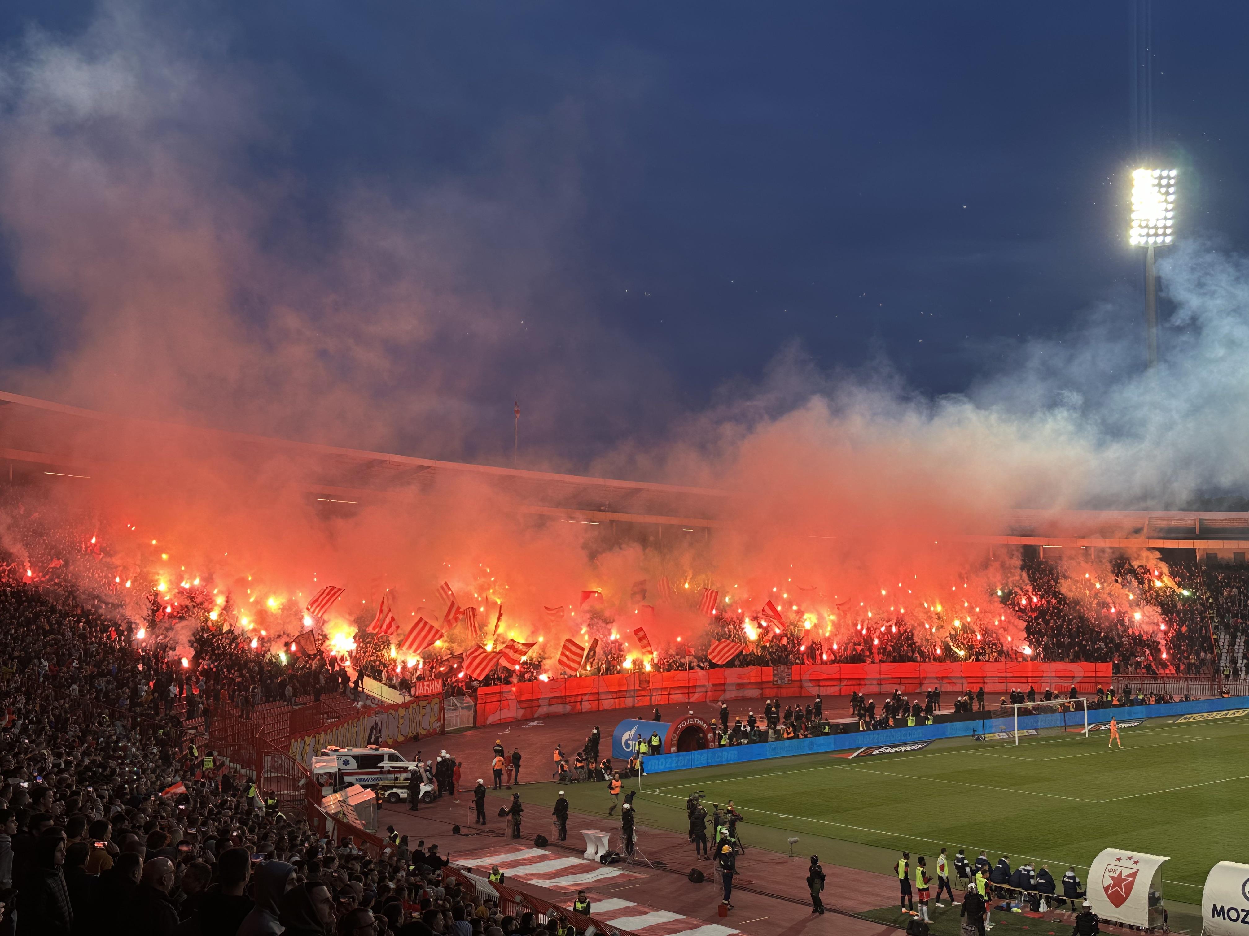 Rode Ster Belgrado - Partizan Belgrado (met begeleiding)